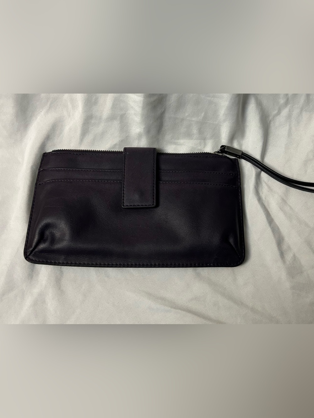 Purple Zip Wristlet